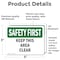 Signmission Safety Culture Sign, 5 in Width, Vinyl Decal, Rectangle OS-2PACK-SF-D-35-L-10663 - alternate 5